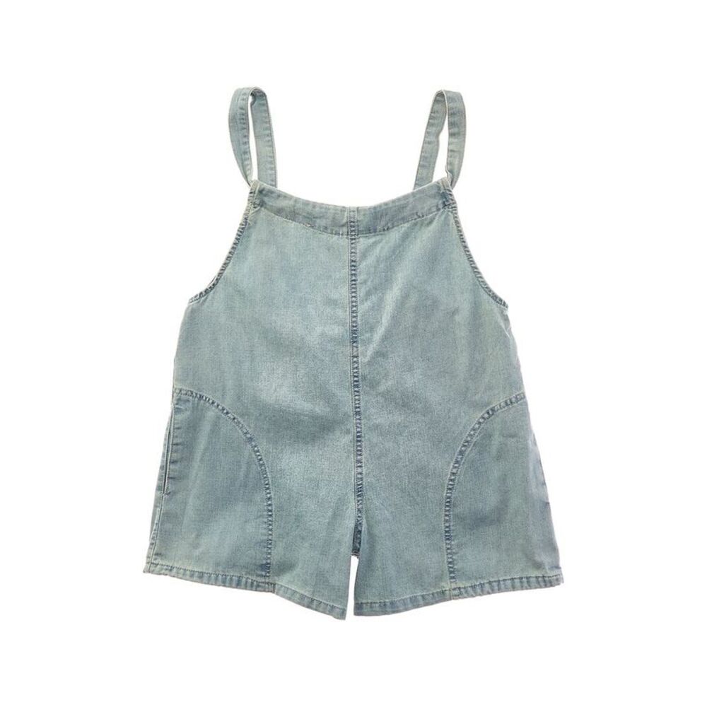 Vintage Havana Girls  Sleeveless Shortall, Blue